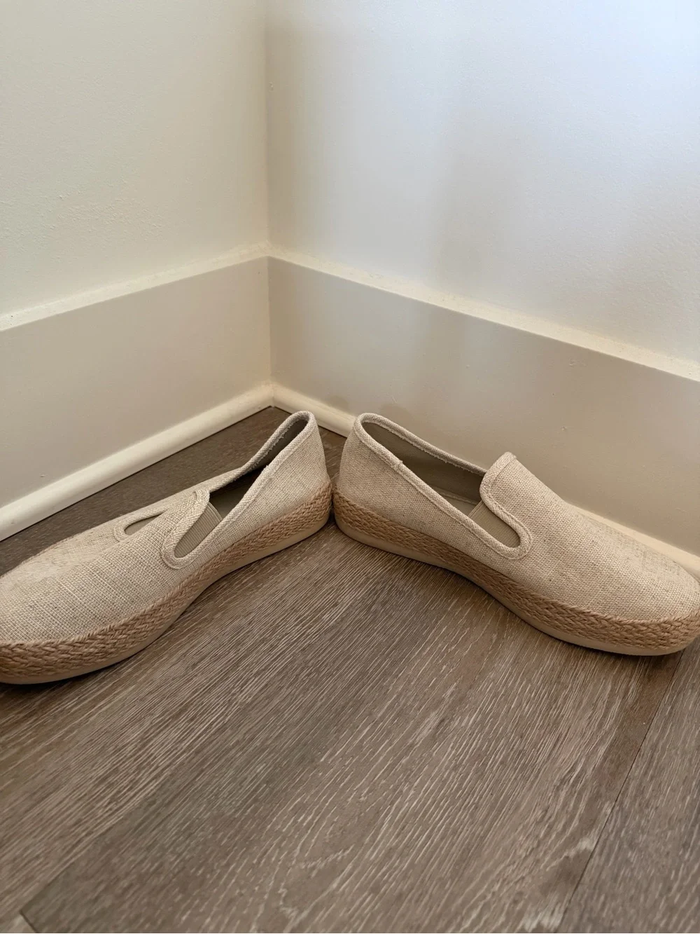 adidas Neutral Beige Slip-On Espadrilles